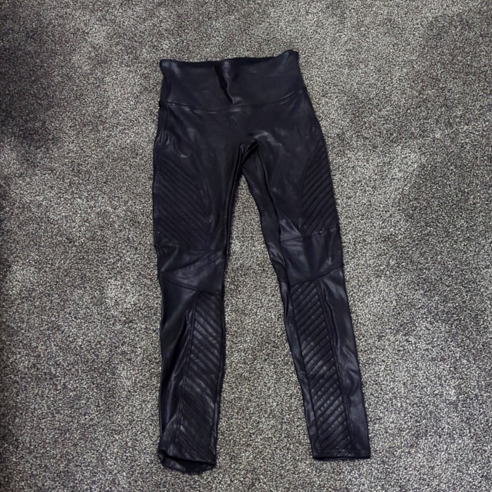 Spanx faux leather leggings